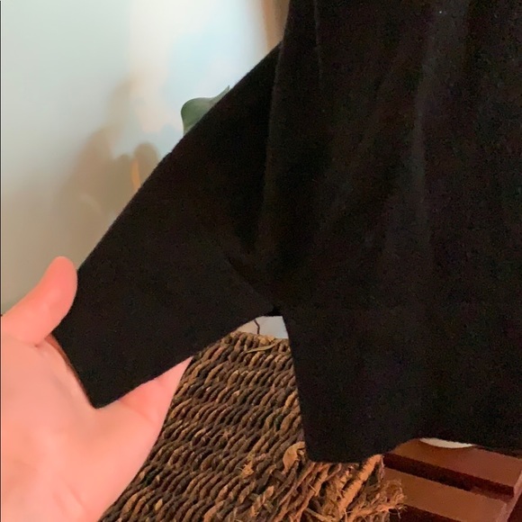 Varsity V-Neck Sweater Dress - Picture 3 of 4